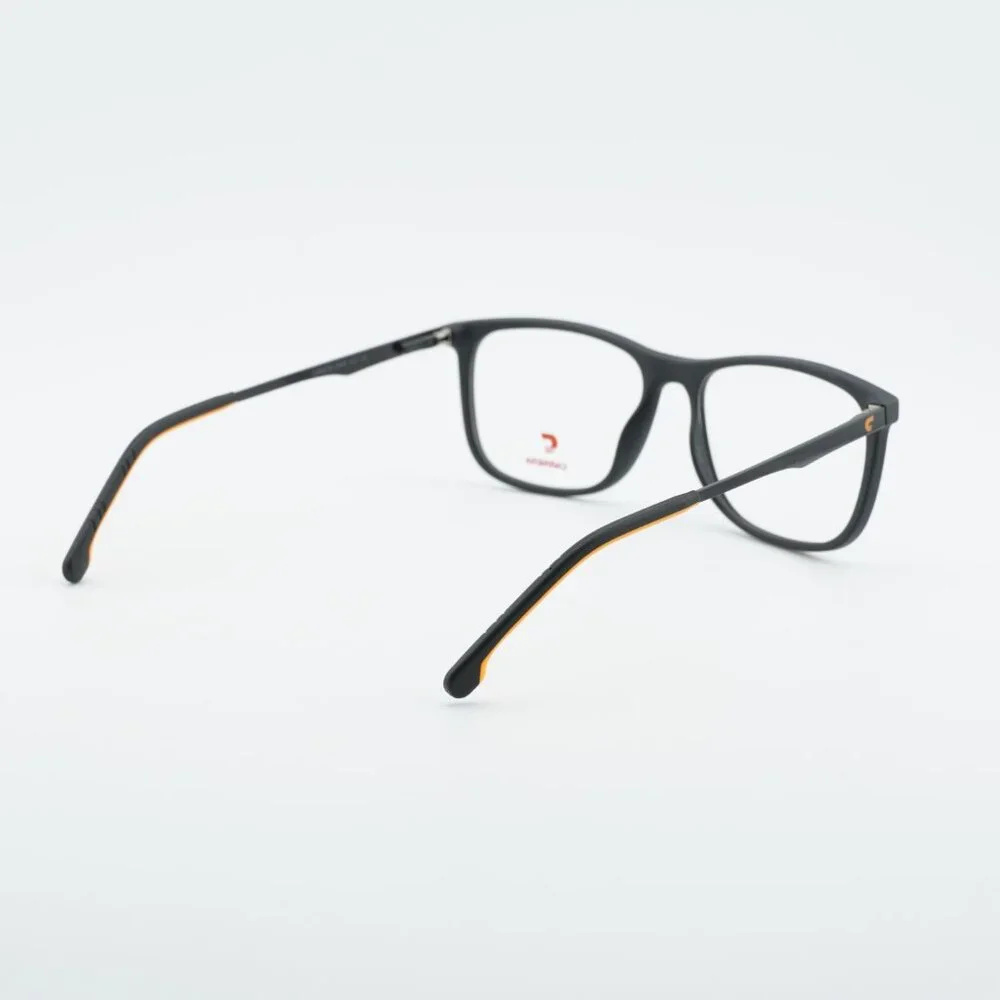 Carrera CARRERA2045T 08LZ 00 Junior Eyeglasses Black/Orange Square Frame